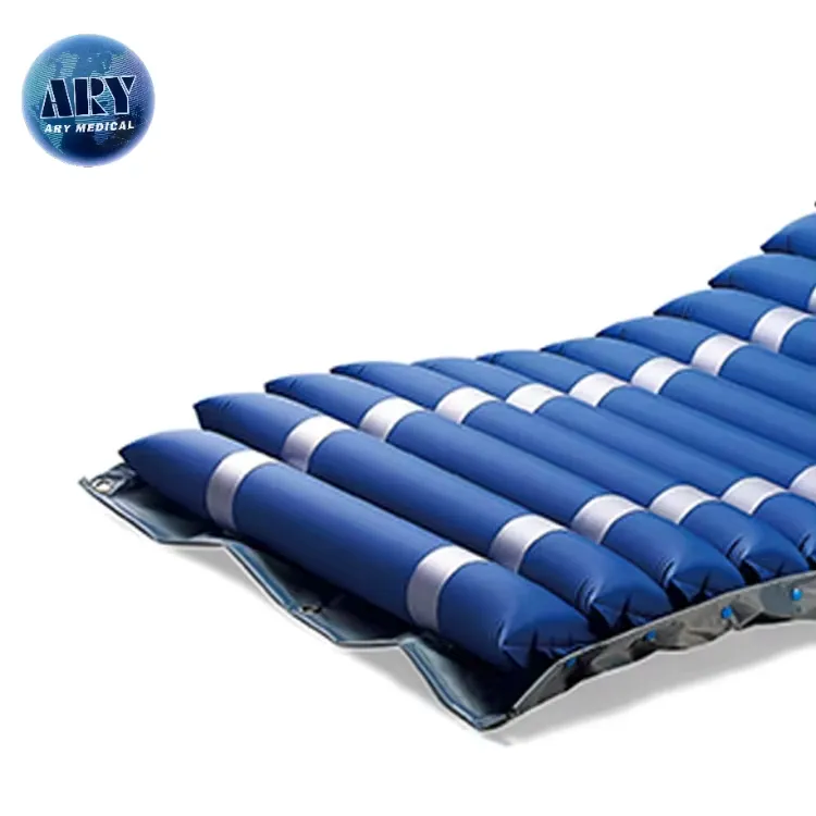 Blue mattress cell and edge detail