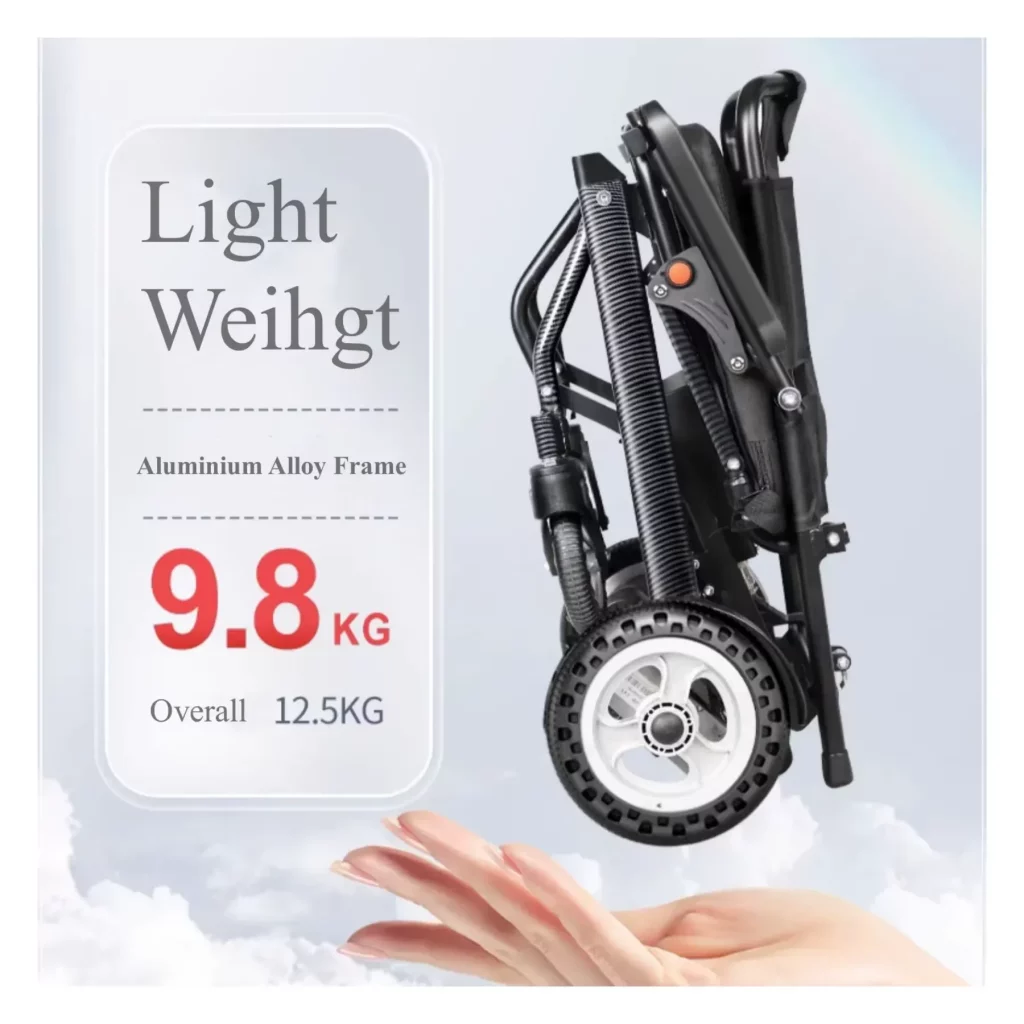 9.8kg electric wheelchair