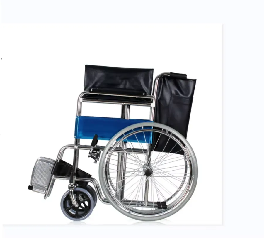 Existing AryMD 809 manual wheelchair photograph showing folded side view