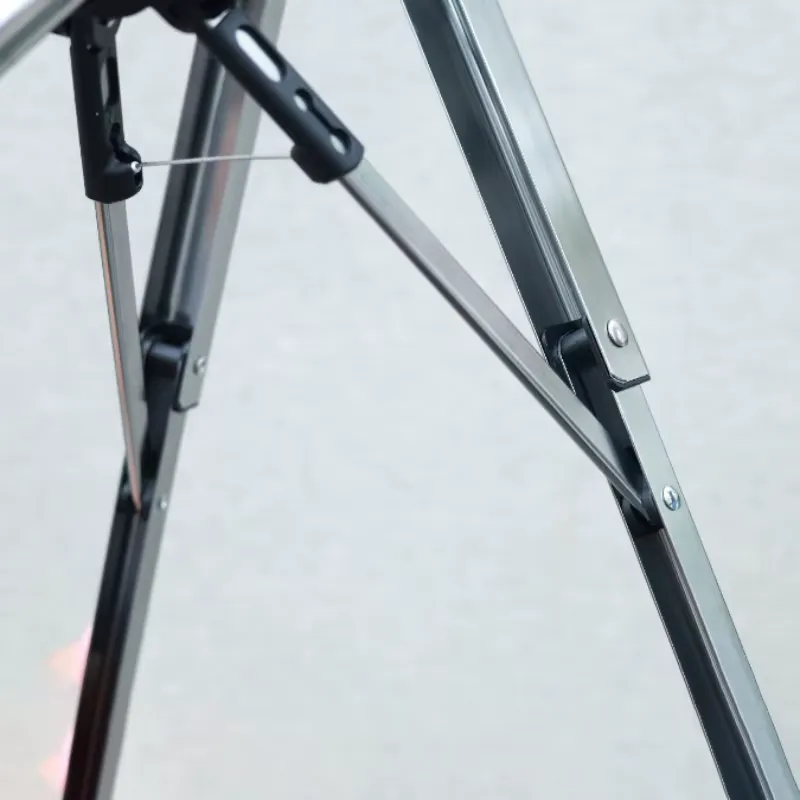 Existing AryMD folding cane seat image showing support brace and hinge close-up