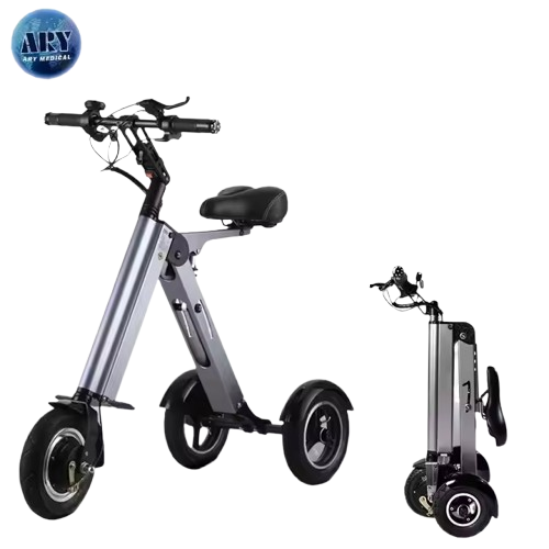 Three-wheeled electric scooter