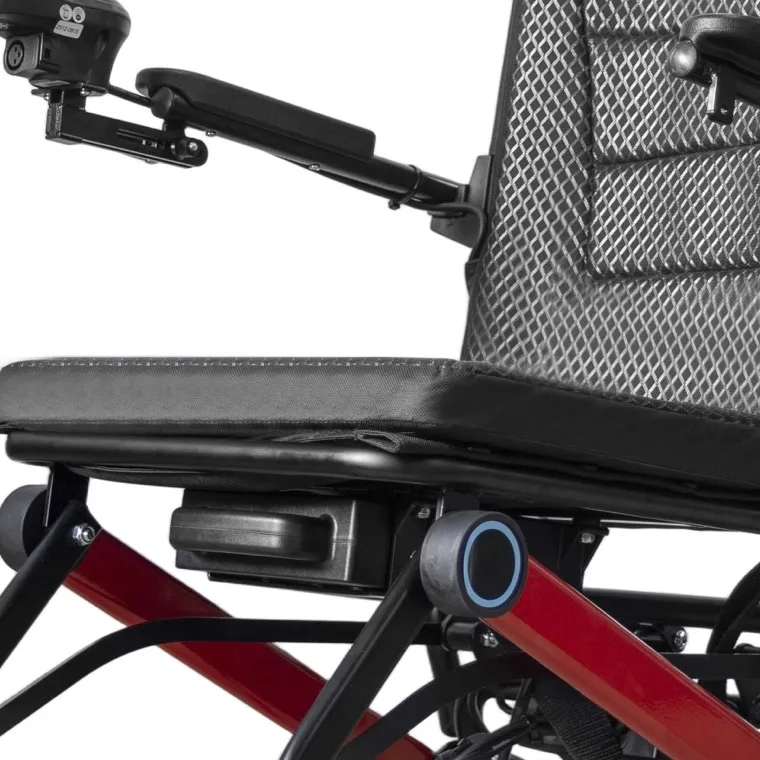 Product detail of the folding wheelchair frame