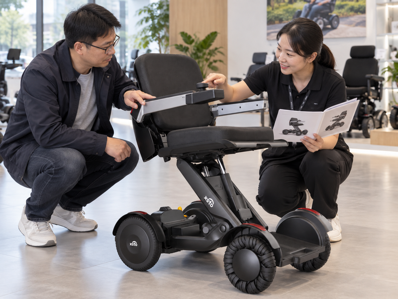 Illustrative review of wheelchair arm supports and the integrated joystick