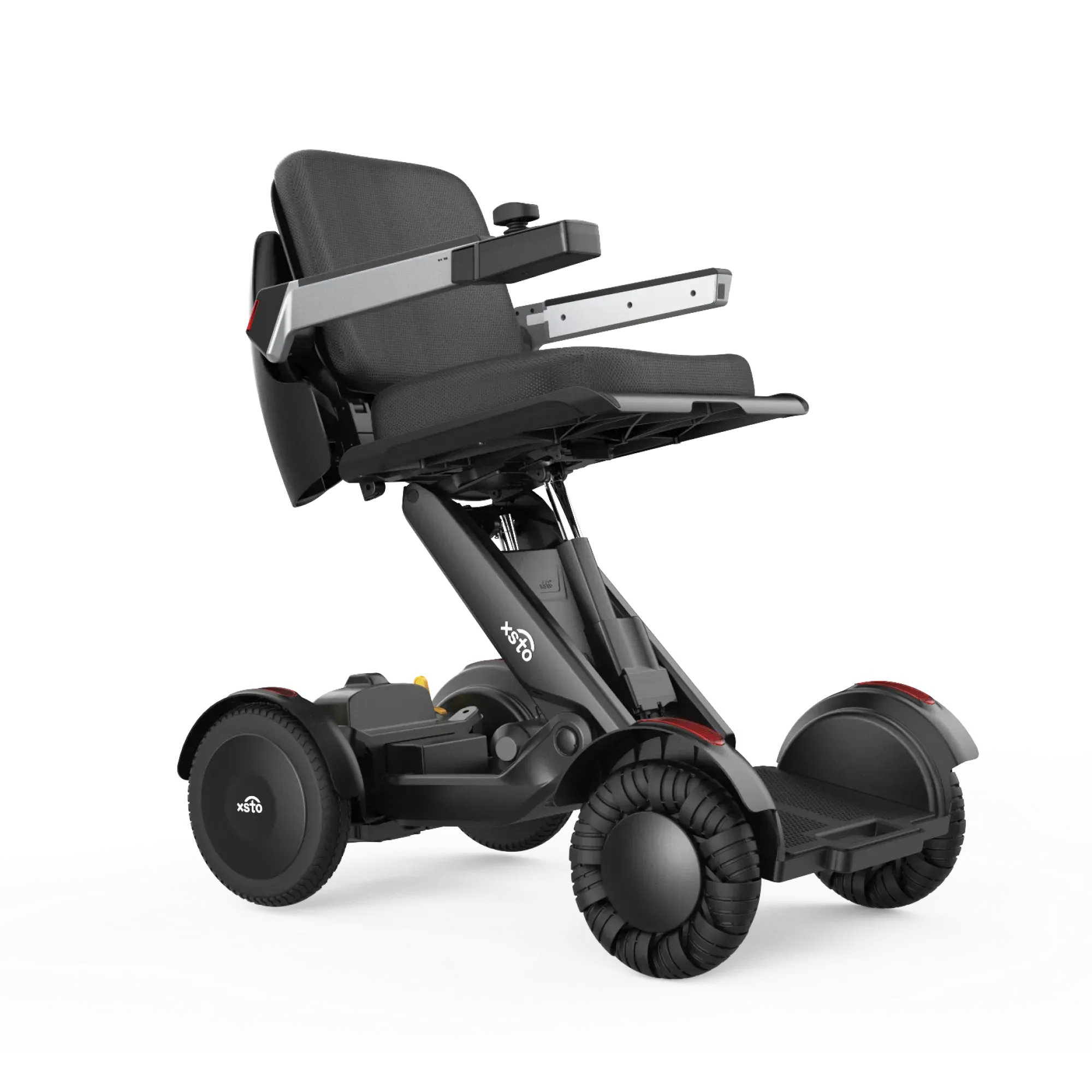 Electric wheelchair joystick product example for model-specific assessment