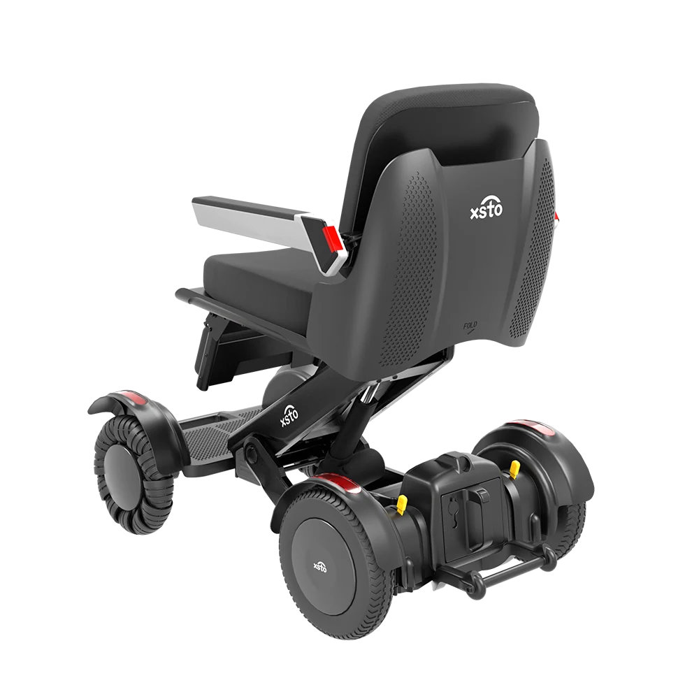 Supplied M4 rear view showing the complete chair configuration