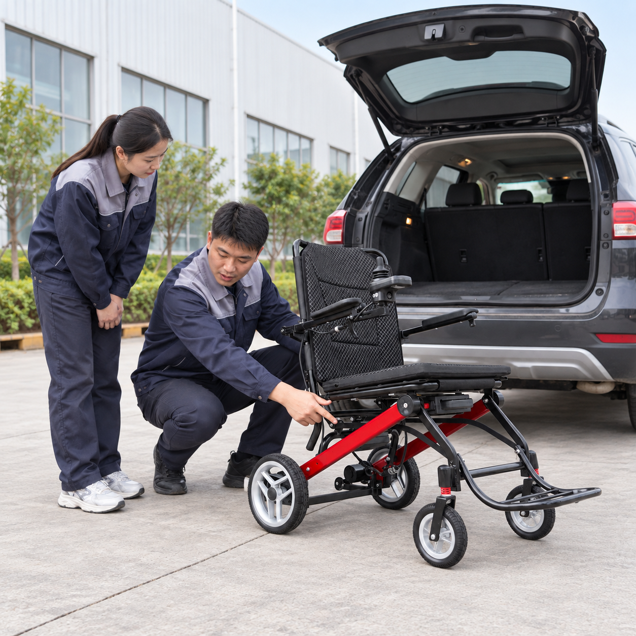 A handling assessment identifies rigid gripping points without lifting