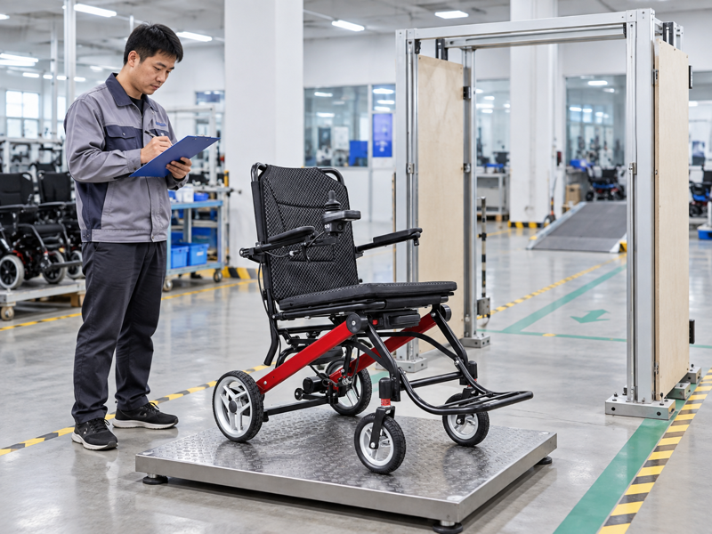 Lightweight electric wheelchair sample testing buyer guide