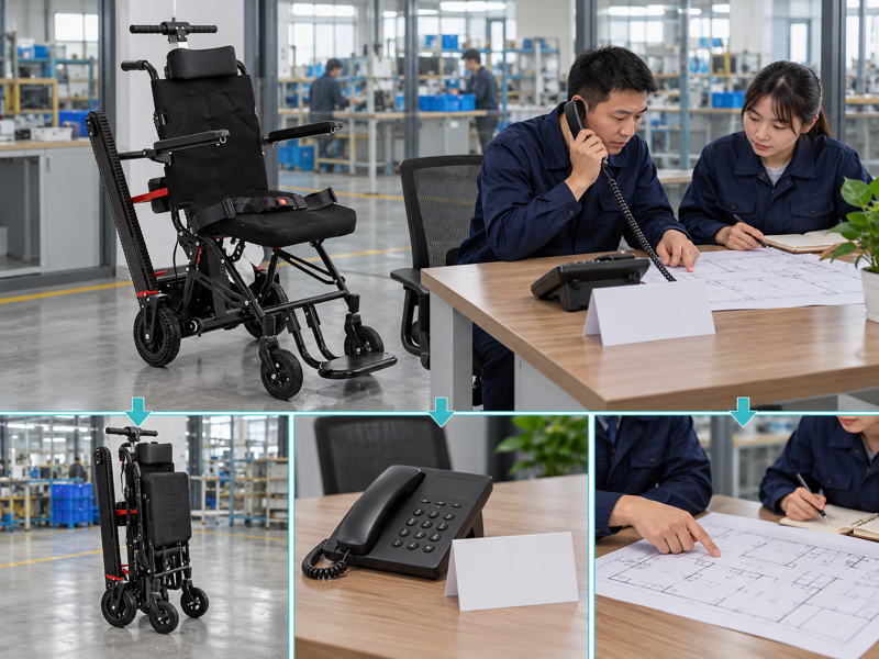 Stair chair backup planning shown through an illustrative passenger stair-chair review