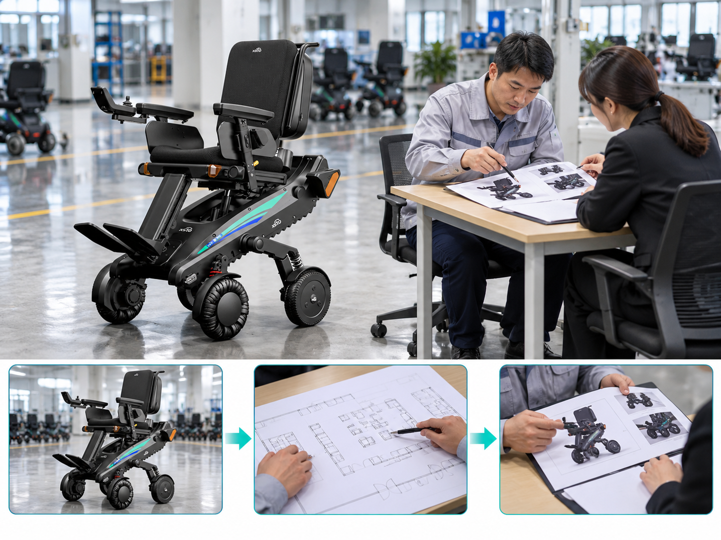Illustrative XSTO X12 buyer guide workflow chart; not product test evidence