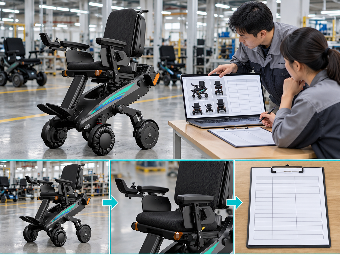 Illustrative XSTO X12 accessories workflow chart; not product test evidence