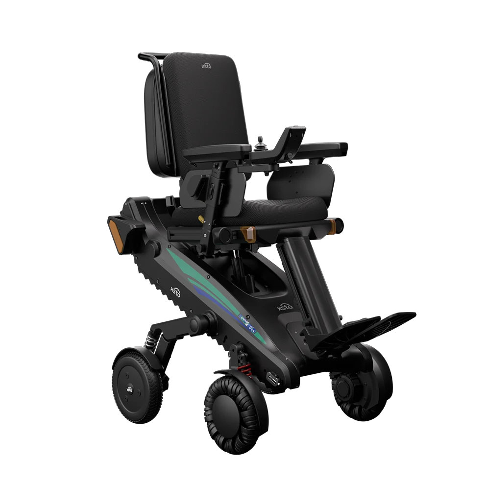 Supplied XSTO X12 opposite-angle product view showing the wheel-track chassis