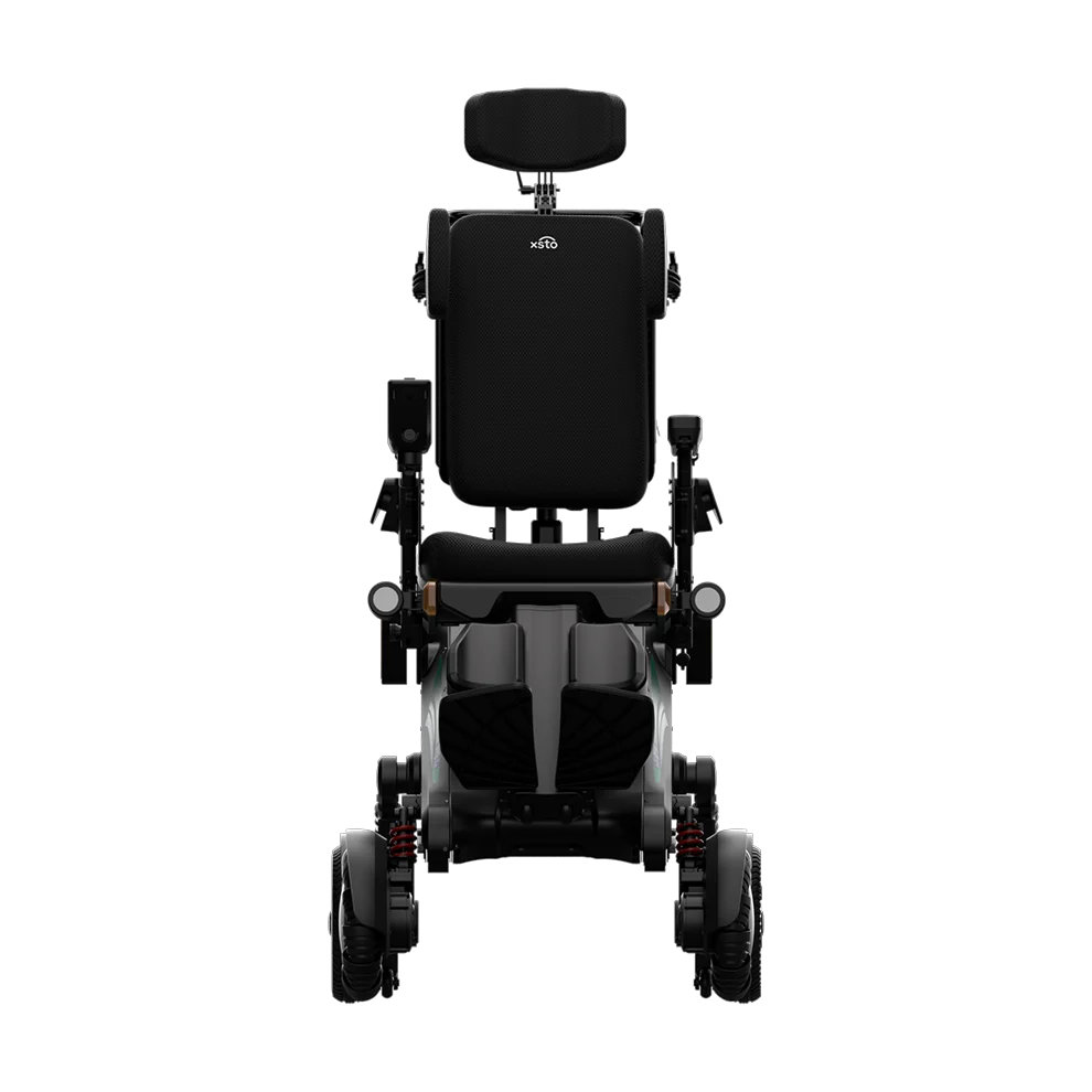 Supplied XSTO X12 front product view with head support; shown options require confirmation