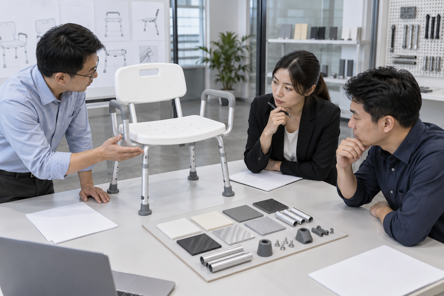Final material selection meeting